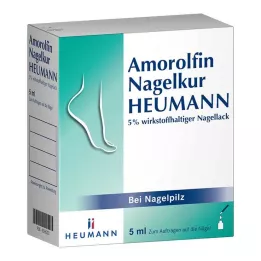 AMOROLFIN Nagelkur Heumann 5% wst.halt.nagellak, 5 ml
