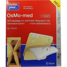 OSMO MED AG wondverband steriel 10x12 cm, 10 |2| stuks |2|