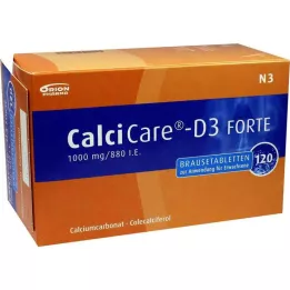 CALCICARE D3 forte bruistabletten, 120 stuks