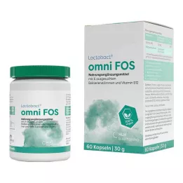 LACTOBACT omni FOS maagsapresistente capsules, 60 stuks