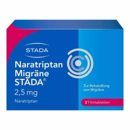 NARATRIPTAN Migraine STADA 2,5 mg filmomhulde tabletten, 2 stuks