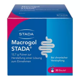 MACROGOL STADA 13,7 g poeder voor drank, 30 stuks