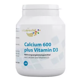 CALCIUM 600 plus D3 tabletten, 60 stuks