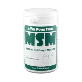 MSM 100% puur Methyl Sulfonyl Methaan poeder, 250 g