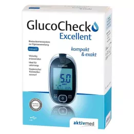 GLUCOCHECK Uitstekende bloedglucosemeterset mmol/l, 1 st