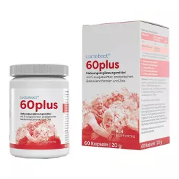 LACTOBACT 60plus maagsapresistente capsules, 60 stuks