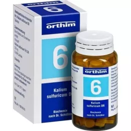 BIOCHEMIE Orthim 6 kalium sulfuricum D 6 tabletten, 100 st