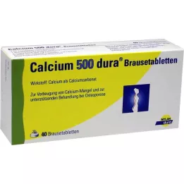 CALCIUM 500 dura bruistabletten, 40 stuks