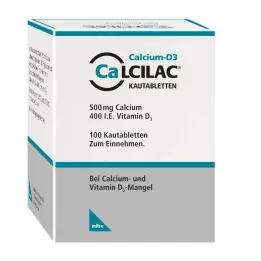 CALCILAC Kauwtabletten, 100 stuks