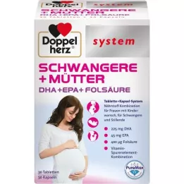DOPPELHERZ Zwangerschaps- en moedersysteemcapsules, 60 stuks
