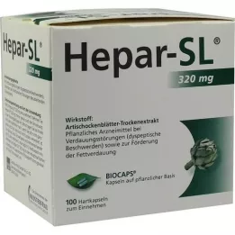 HEPAR-SL 320 mg harde capsules, 100 st
