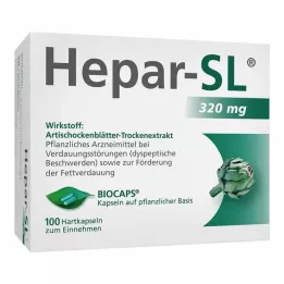 HEPAR-SL 320 mg harde capsules, 100 stuks