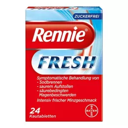 RENNIE FRESH Kauwtabletten, 24 stuks