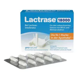 LACTRASE 18.000 FCC capsules, 40 stuks