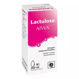 LACTULOSE AIWA 670 mg/ml oplossing om te nemen, 200 ml