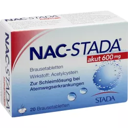 NAC STADA AKUT 600 mg bruistabletten, 20 st