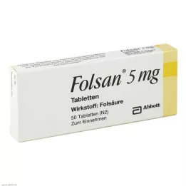FOLSAN 5 mg tabletten, 50 stuks