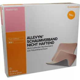ALLEVYN Schuimverband 19x21 cm niet-klevend, 12 stuks