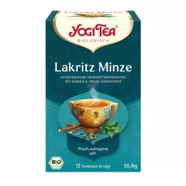YOGI TEA Zoethout Munt Biologische Filterzakjes, 17X1.8 g