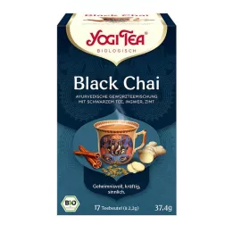 Yogi thee zwarte chai organisch, 17x2.2 g