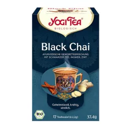 YOGI TEA Zwarte Chai biologische filterzakjes, 17X2,2 g