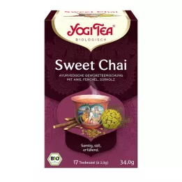 YOGI TEA Sweet Chai Biologische Filterzakjes, 17X2.0 g