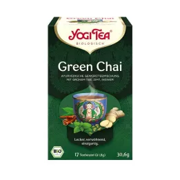 YOGI TEA Groene Chai biologische filterzakjes, 17X1.8 g