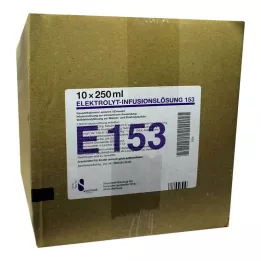 ELEKTROLYT Inf.-LSG. 153 PE-fles, 10x250 ml