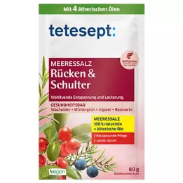 Tetesept Zeezout rug en schouder, 80 g