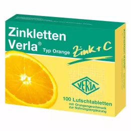 ZINKLETTEN Verla Orange zuigtabletten, 100 stuks