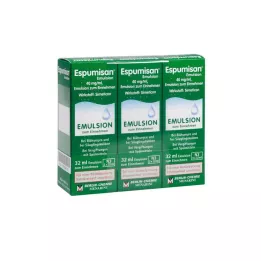 ESPUMISAN Emulsie, 3x32 ml
