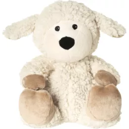 WÄRME STOFFTIER Schapenwol beige uitneembaar kussen, 1 stuk