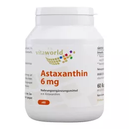 ASTAXANTHIN 6 mg capsules, 60 stuks