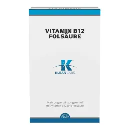 Vitamine B12 + foliumzuur capsules, 100 stuks