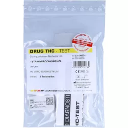 CLEARTEST Drugstest THC Teststrips, 1 stuk