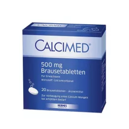 CALCIMED 500 mg bruistabletten, 20 stuks