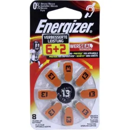 Energizer hoortoestelbatterij 13, 8 st