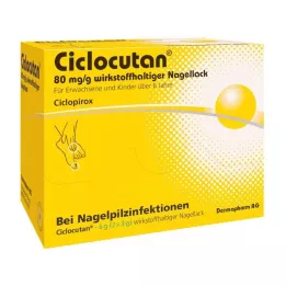 CICLOCUTAN 80 mg/g werkzame stof nagellak, 6 g