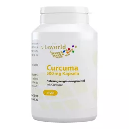 CURCUMA 500 mg capsules, 120 stuks