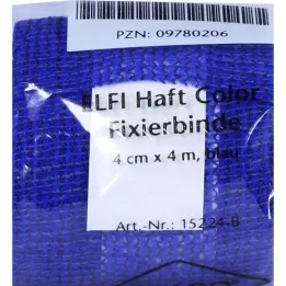 Dracoelfi haft kleurbevestigingsverband 4mx4cm blauw, 1 st