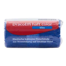 Dracoelfi haft kleurbevestigingsverband 4mx6cm blauw, 1 st