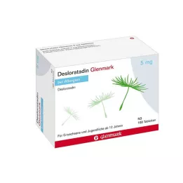 DESLORATADIN Glenmark 5 mg tabletten, 100 stuks