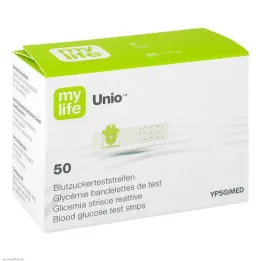 MYLIFE Unio bloedsuikerteststrips, 50 stuks