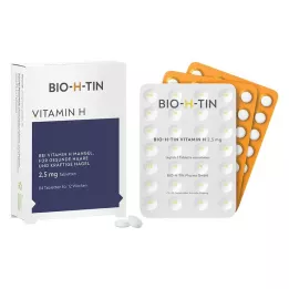 BIO-H-TIN Vitamine H 2,5 mg voor 12 weken tabletten, 84 stuks