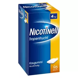 NICOTINELL Kauwgom tropische vrucht 4 mg, 96 st