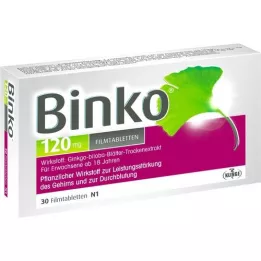 BINKO 120 mg film -gecoate tabletten, 30 st