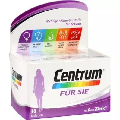 CENTRUM voor jou Caplets, 30 stuks CENTRUM voor jou Caplets, 30 stuks