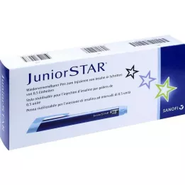 JUNIORSTAR Injectieapparaat blauw, 1 st
