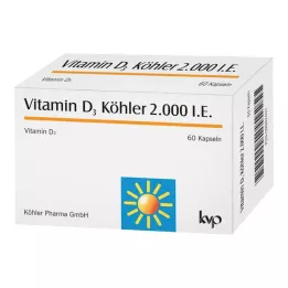 VITAMIN D3 KÖHLER 2.000 IE capsules, 60 stuks
