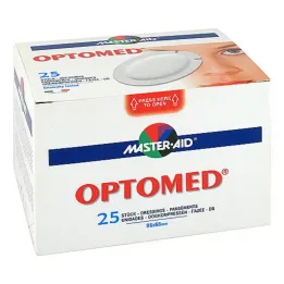 Optomed oogkompres zelfklevend steriel, 25 stuks
